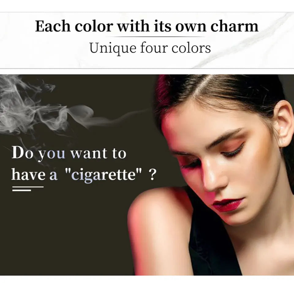 4pcs Cigarette Lipstick Set – Matte Lip Glaze, Waterproof & Long-Lasting Tint