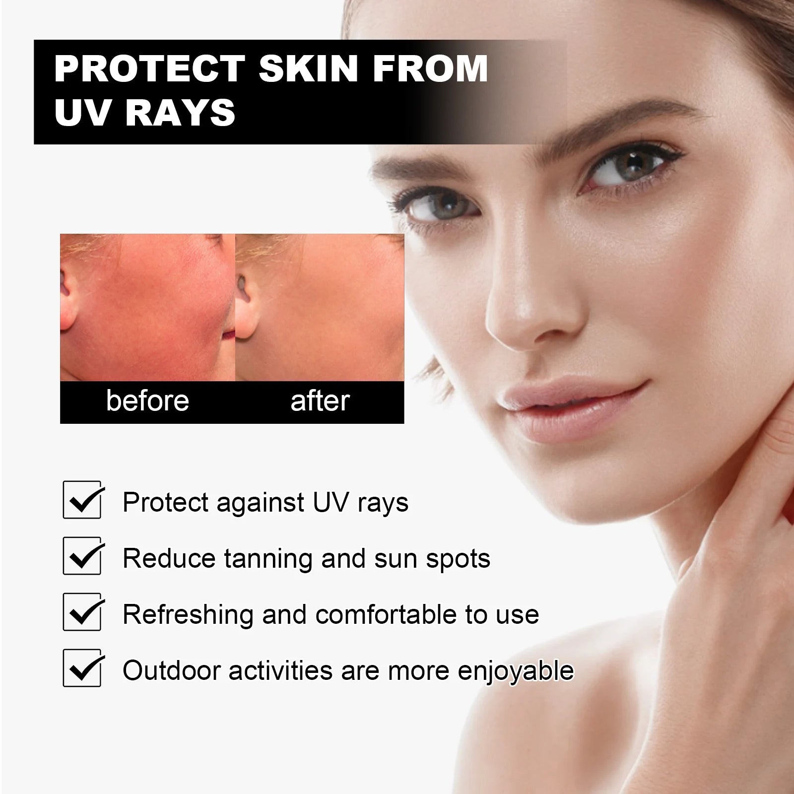 Oceaura SPF Sunscreen Spray – 100ml UV Protection