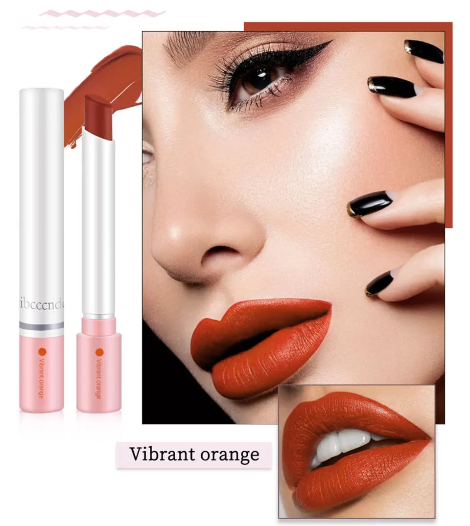 4pcs Cigarette Lipstick Set – Matte Lip Glaze, Waterproof & Long-Lasting Tint