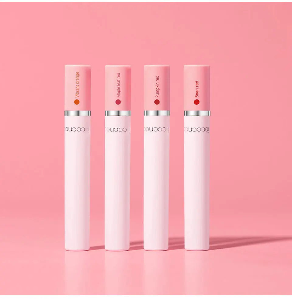 4pcs Cigarette Lipstick Set – Matte Lip Glaze, Waterproof & Long-Lasting Tint