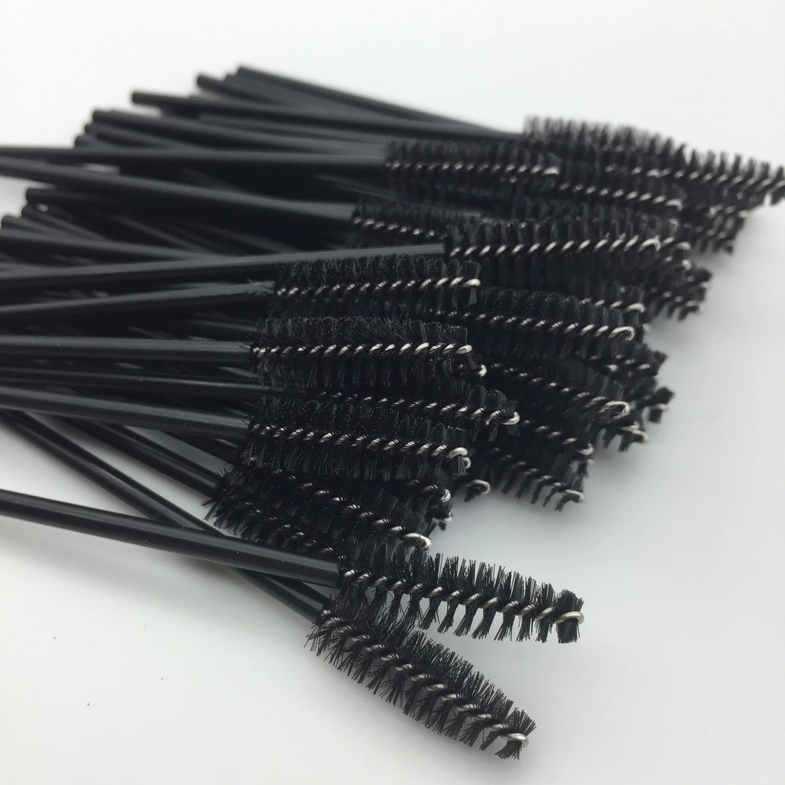 5/25/50pcs Crystal Eyelash Brush Applicators