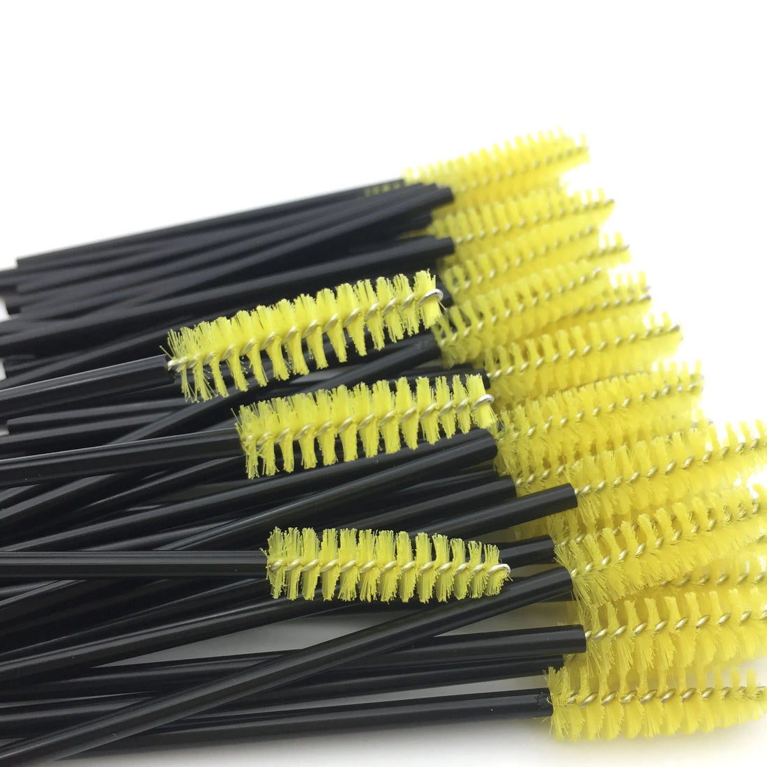 5/25/50pcs Crystal Eyelash Brush Applicators