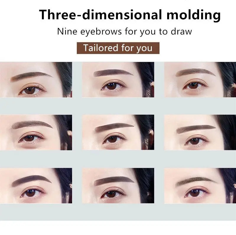 Waterproof Double-Head Micro-Fork Eyebrow Pencil – Long-Lasting Natural Finish