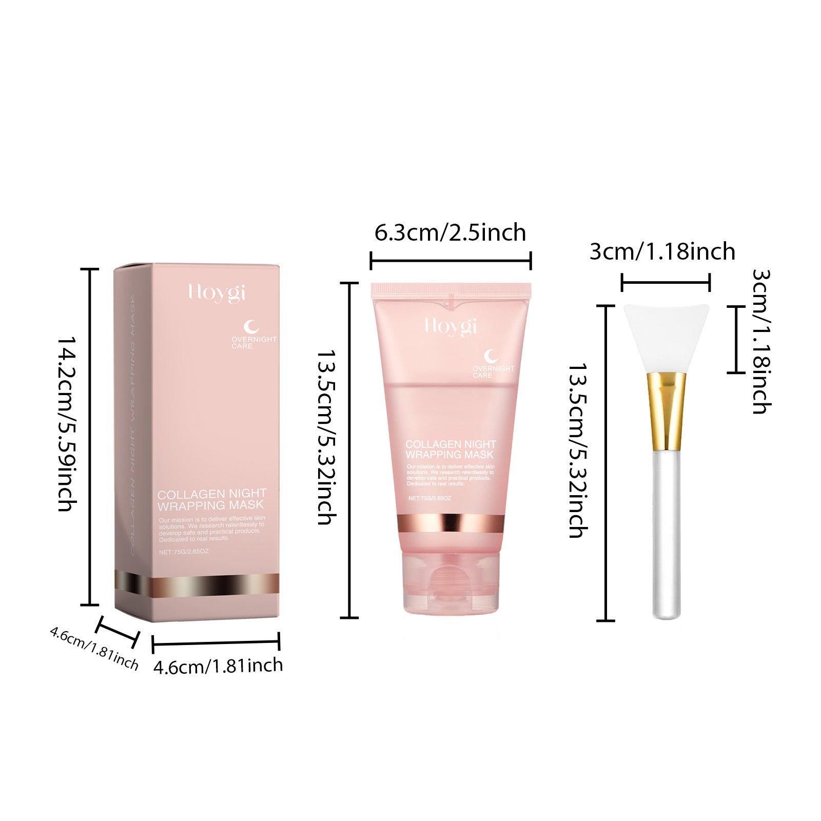 Collagen Overnight Peel-Off Facial Mask Set