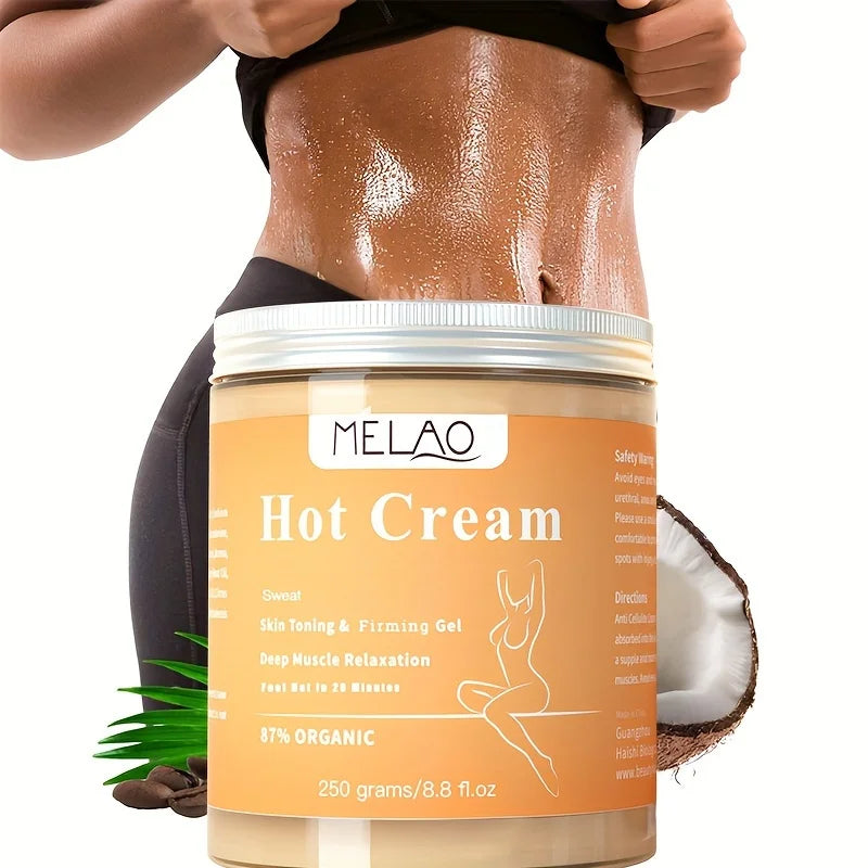 MELAO Hot Cream Massage Gel – Slimming & Anti-Cellulite