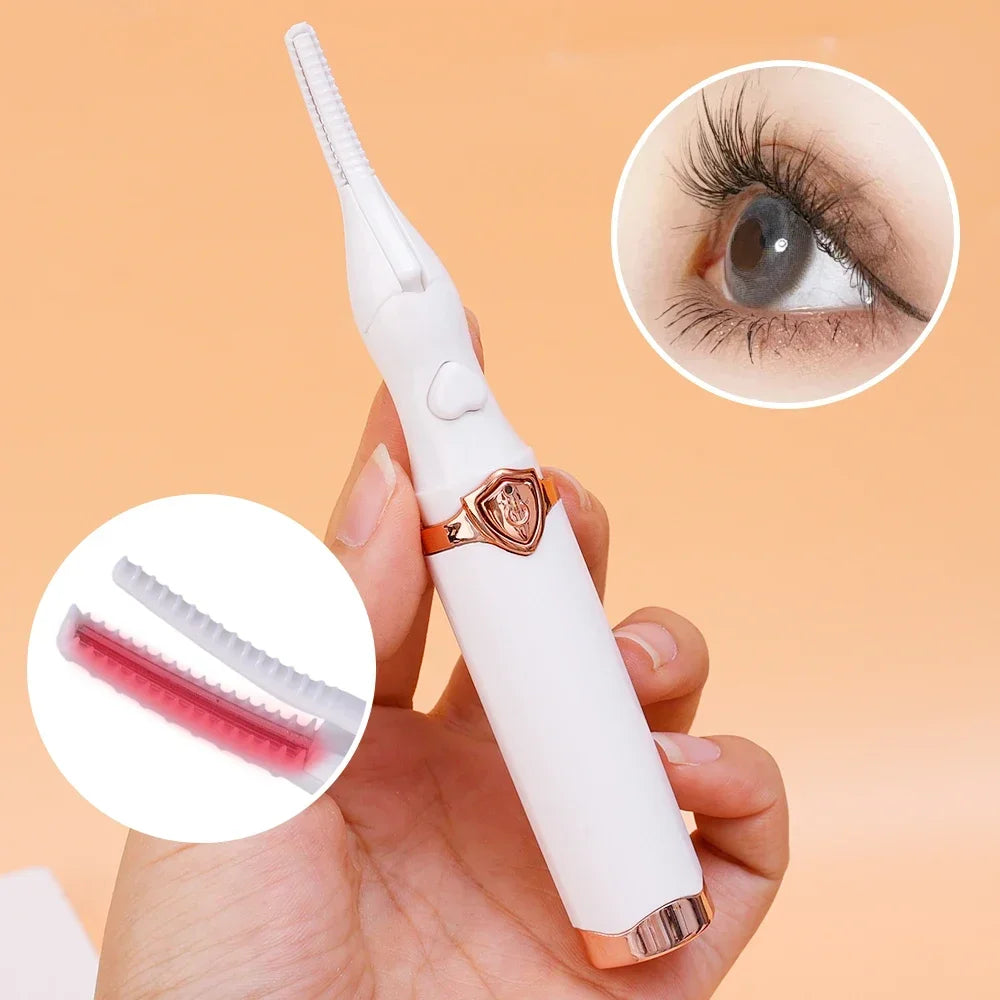 Electric Heated Eyelash Curler with Temp Control