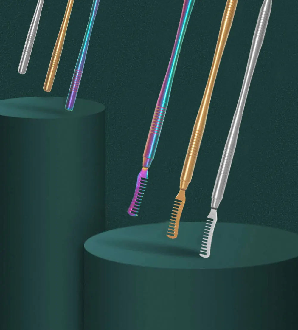 Stainless Steel Lash Lift Perming Stick & Comb