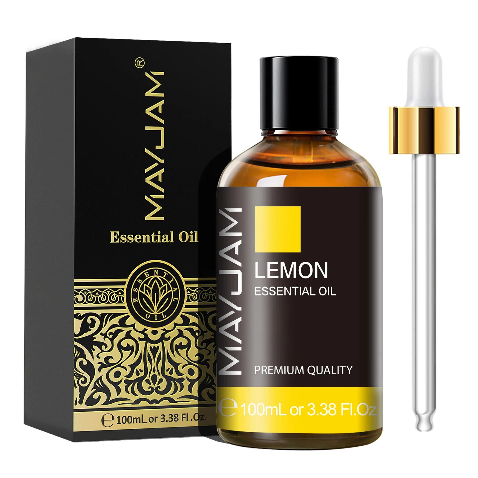 MAYJAM 100ML Essential Oil with Dropper – Sandalwood, Lavender, Eucalyptus, Vanilla