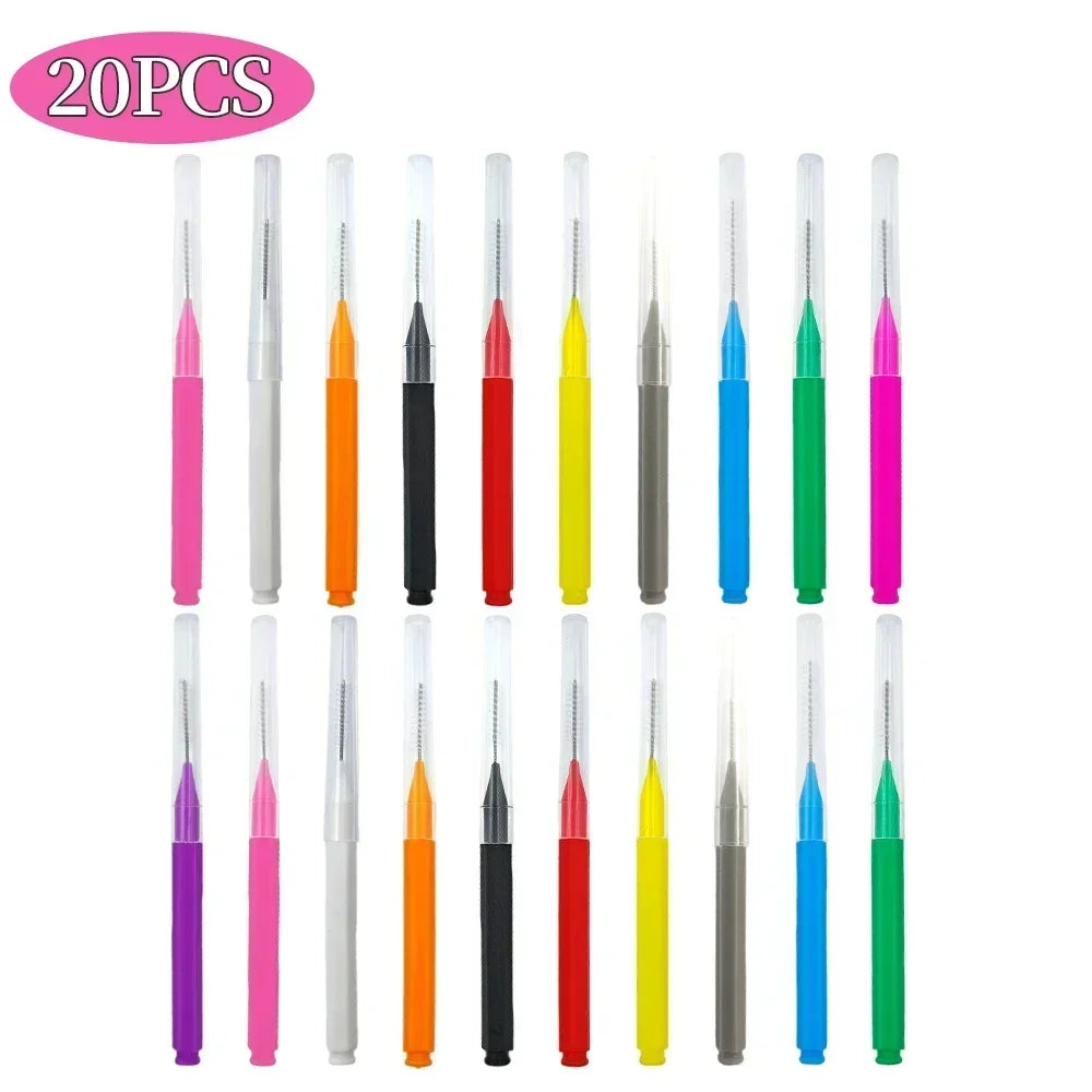 5/10/50pcs Mini Disposable Brow & Lash Brushes
