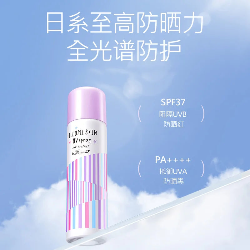 Naris Purple Sunscreen Spray – Brightening UV Protection