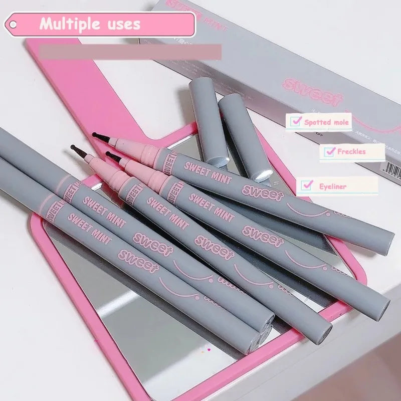 Freckles Pen Waterproof Natural Simulation Fake Spot Moles Cosmetic Tool Durable Dot Spot Pen Embellishment Makeup Face Eyeliner