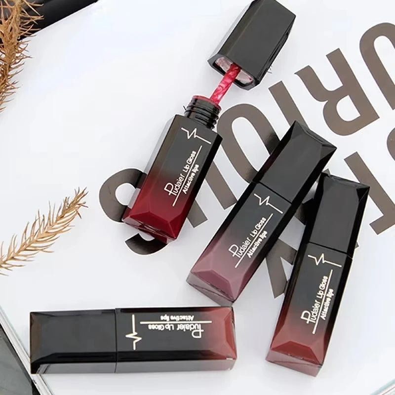 17-Color Matte Liquid Lipstick Set – Long Lasting