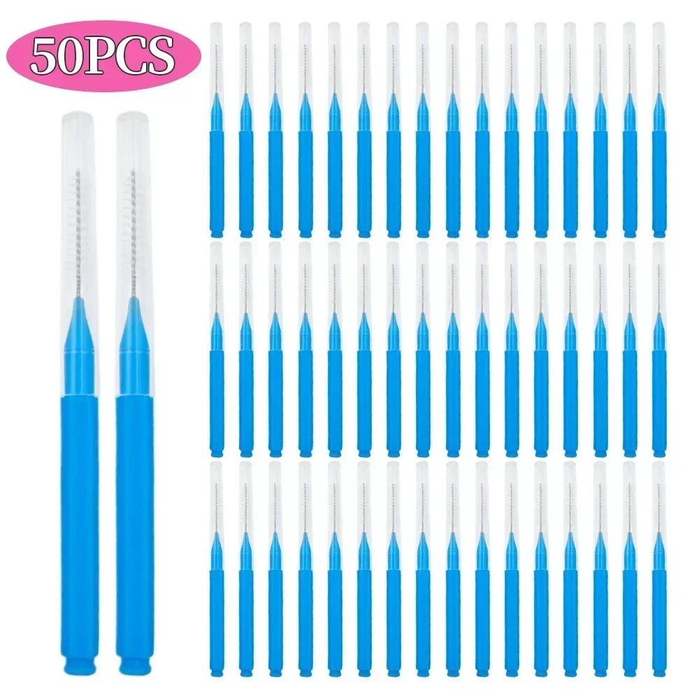 5/10/50pcs Mini Disposable Brow & Lash Brushes