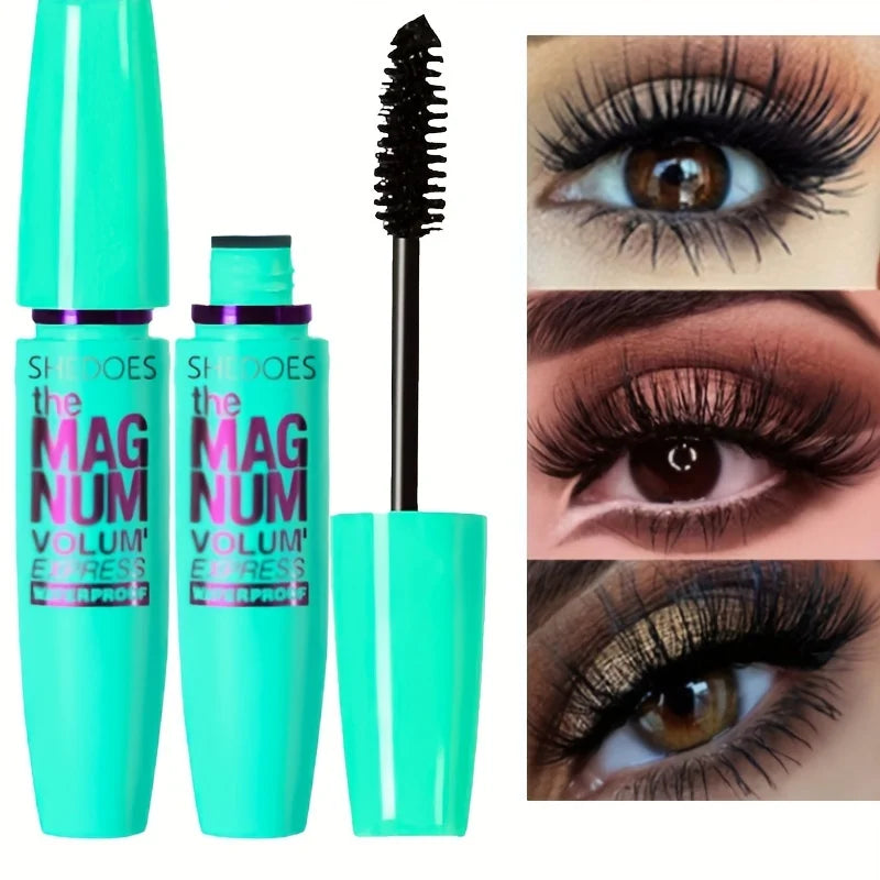 4D Black Mascara – Thickening, Lengthening & Waterproof Fiber Formula