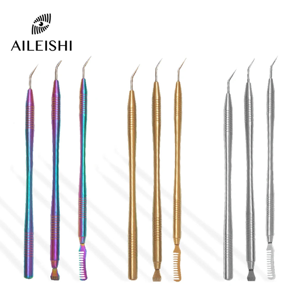 Stainless Steel Lash Lift Perming Stick & Comb