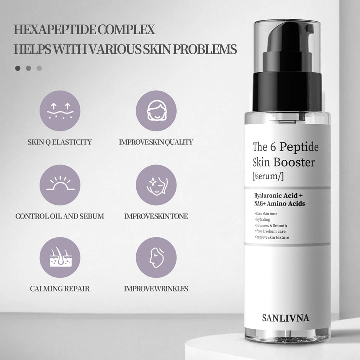 6 Peptide Collagen Essence Skin Care Set