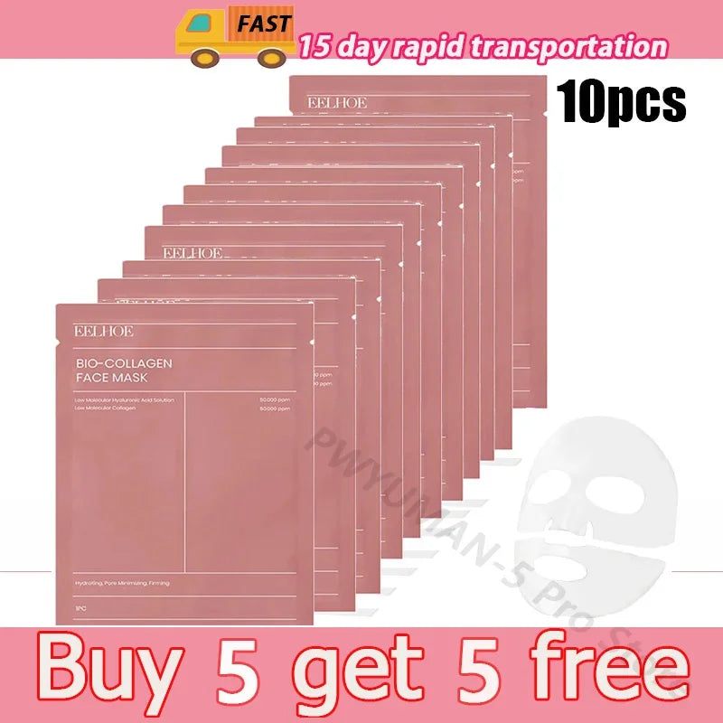 Bio Collagen Hydrating Face Mask – Pore Minimizing & Brightening