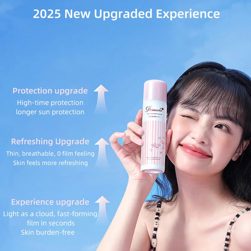 Naris Pink Sunscreen Spray – Face & Body UV Protection