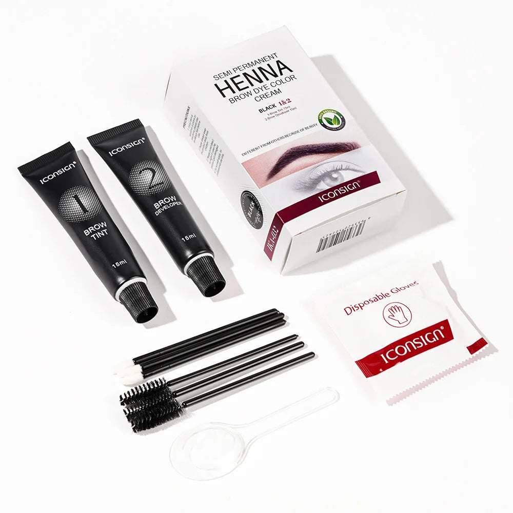 Waterproof Eyelash & Eyebrow Tint Dye Kit