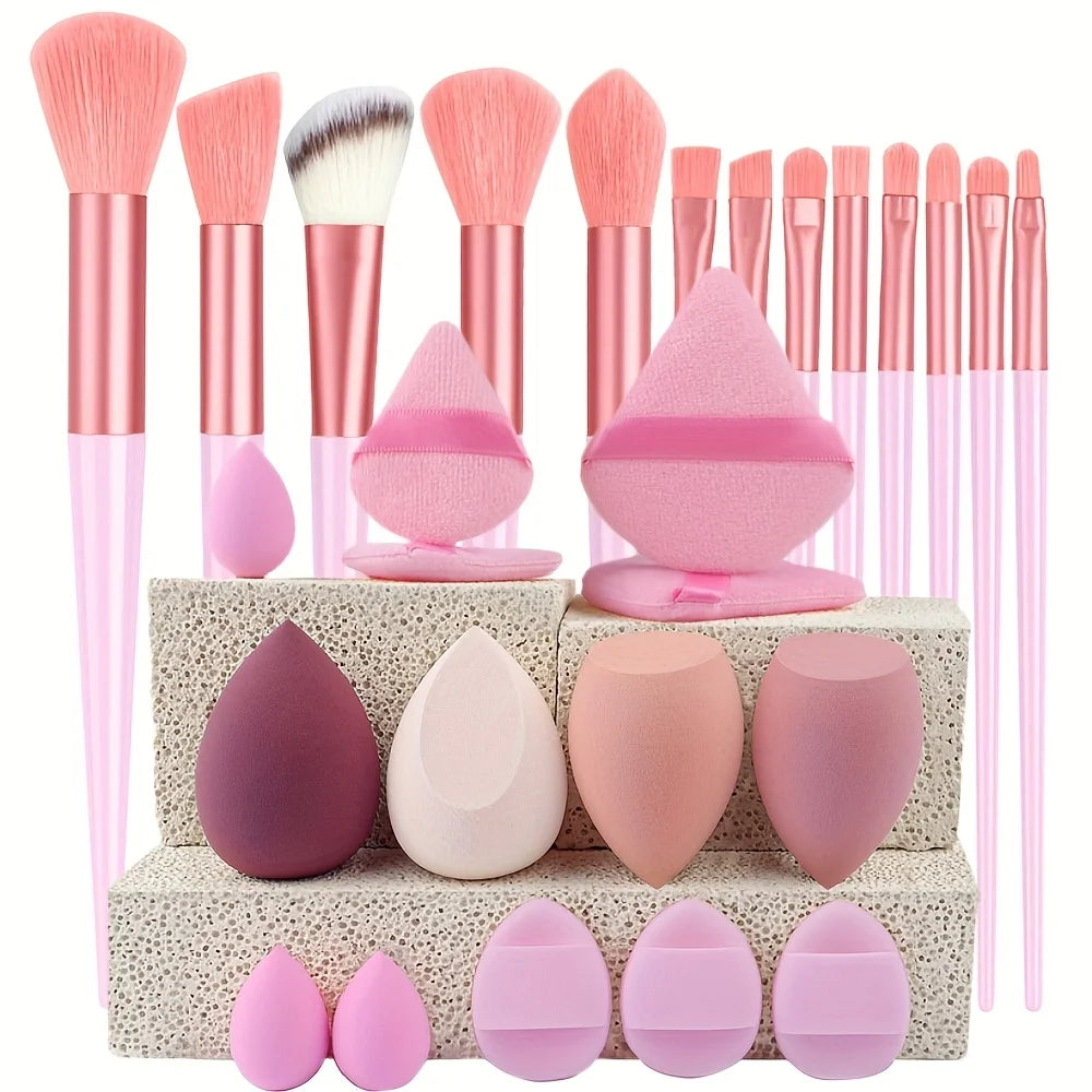 8–29Pcs Professional Makeup Brush Set for Women