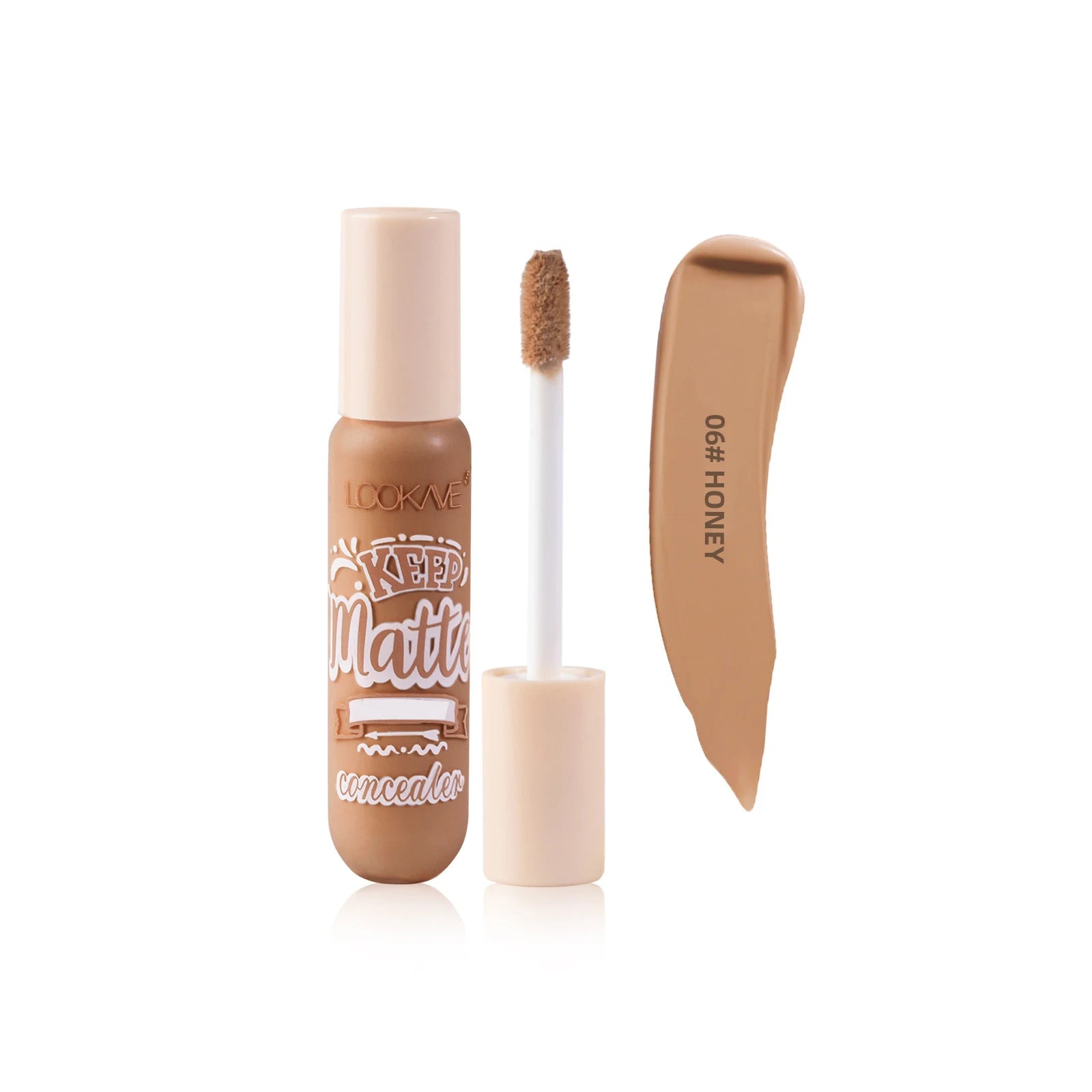6-Color Liquid Concealer Stick – Full Coverage & Matte Finish Foundation