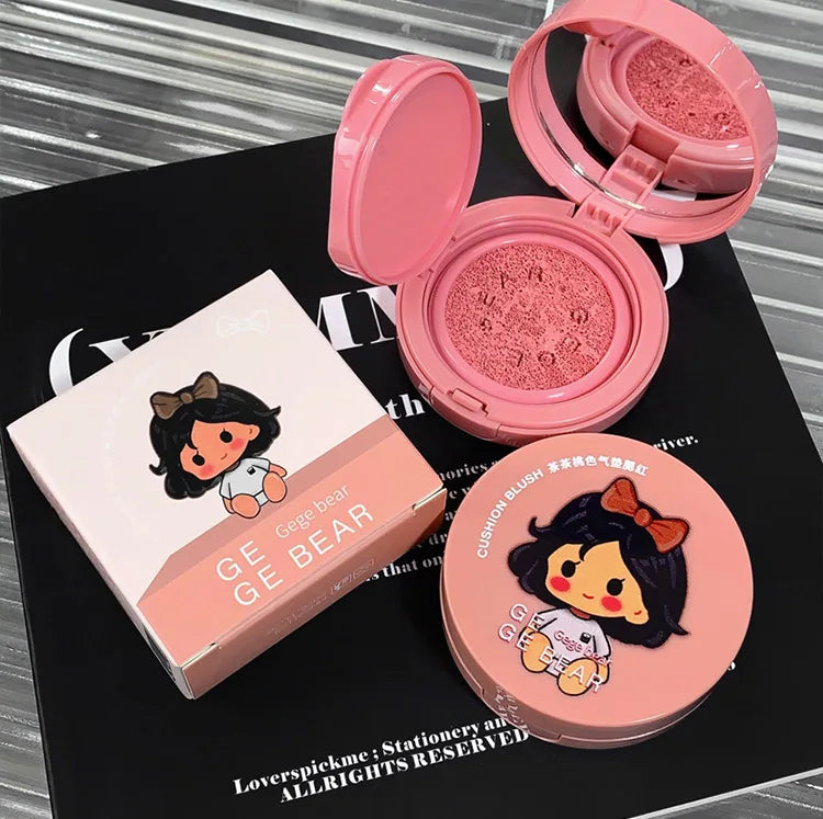 Gege Bear Cushion Blush – Long Lasting, Blendable