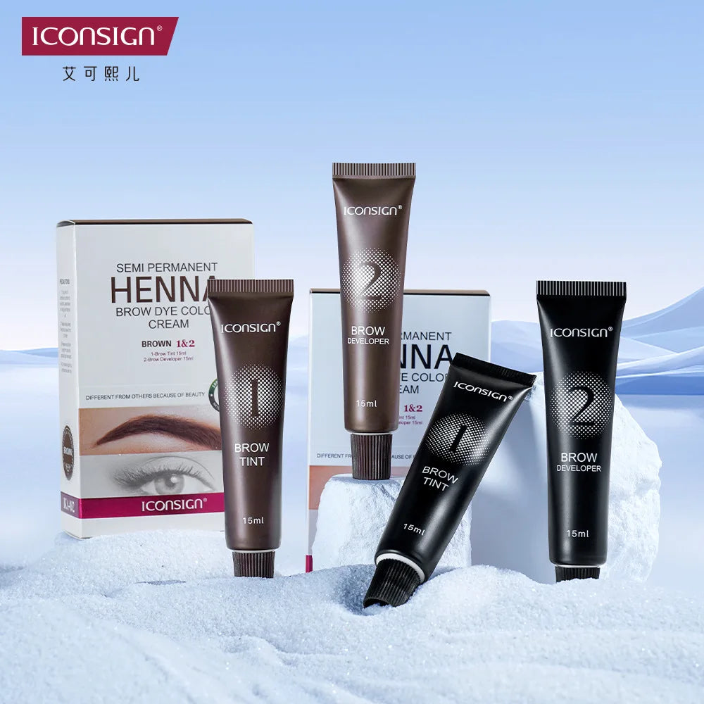 Waterproof Eyelash & Eyebrow Tint Dye Kit