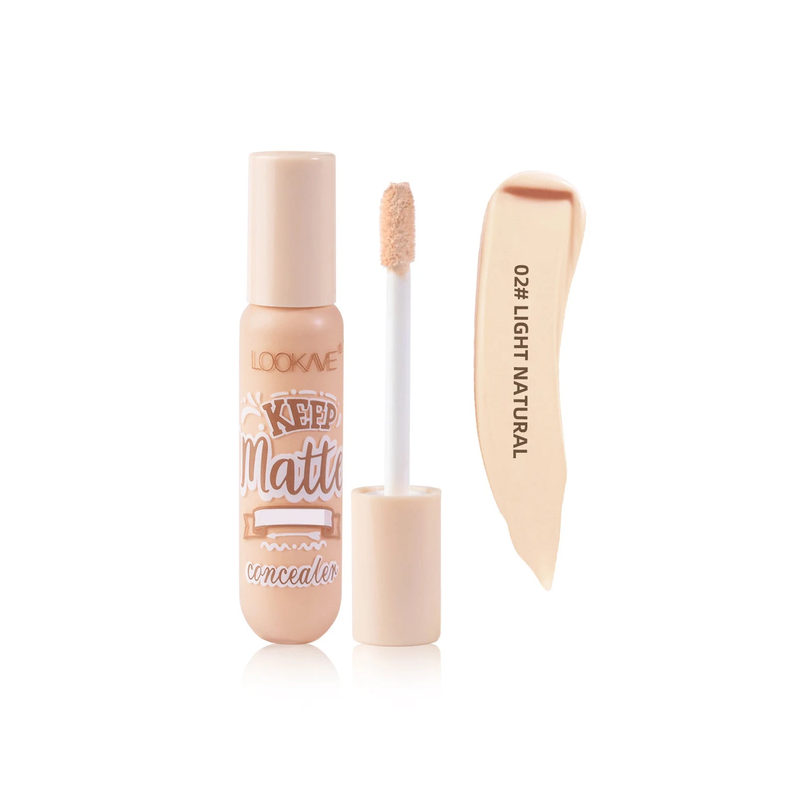 6-Color Liquid Concealer Stick – Full Coverage & Matte Finish Foundation