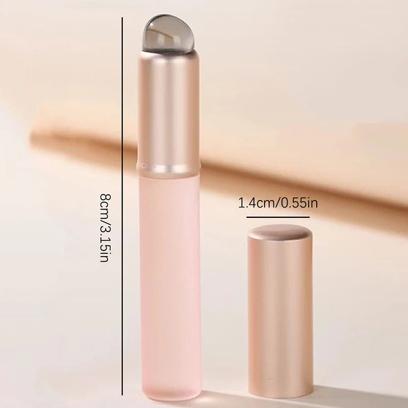 Mini Silicone Lip Brush with Cover
