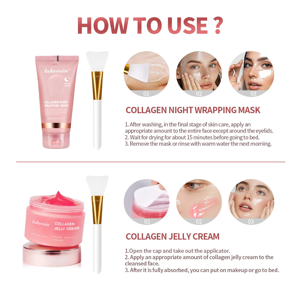 Collagen Jelly Cream – Overnight Hydrating Mask