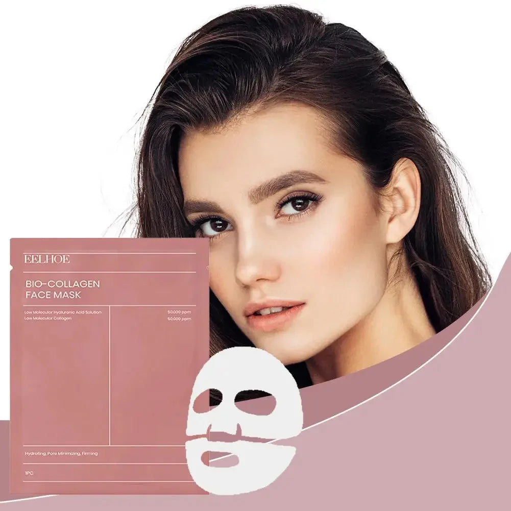 Bio Collagen Hydrating Face Mask – Pore Minimizing & Brightening