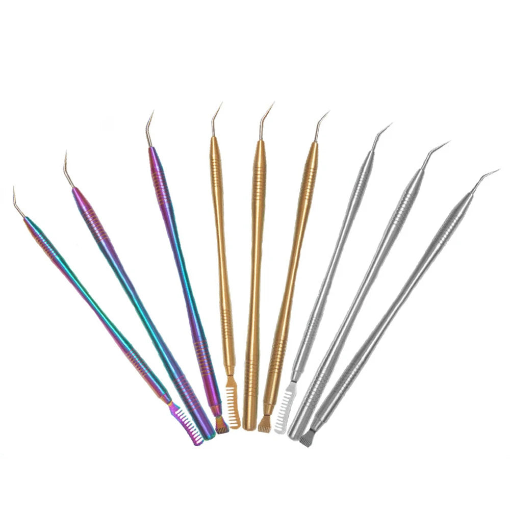 Stainless Steel Lash Lift Perming Stick & Comb