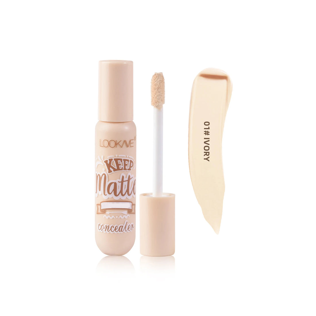 6-Color Liquid Concealer Stick – Full Coverage & Matte Finish Foundation