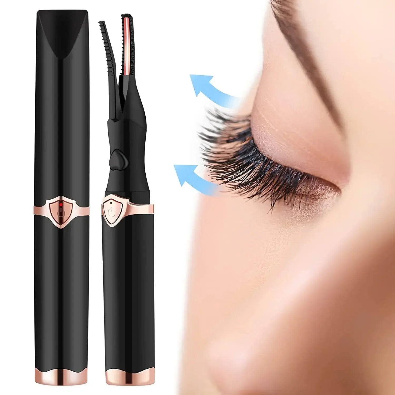 Electric Heated Eyelash Curler with Temp Control