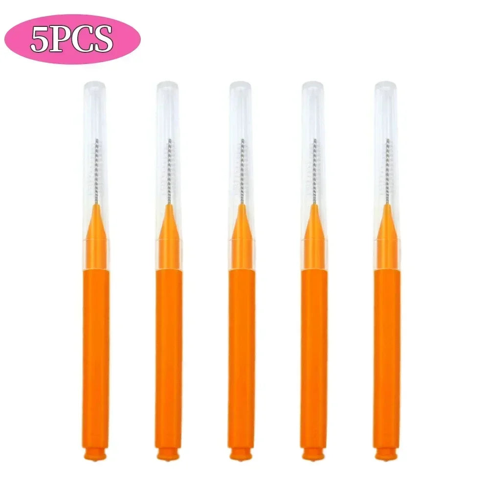 5/10/50pcs Mini Disposable Brow & Lash Brushes