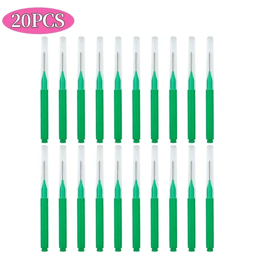 5/10/50pcs Mini Disposable Brow & Lash Brushes