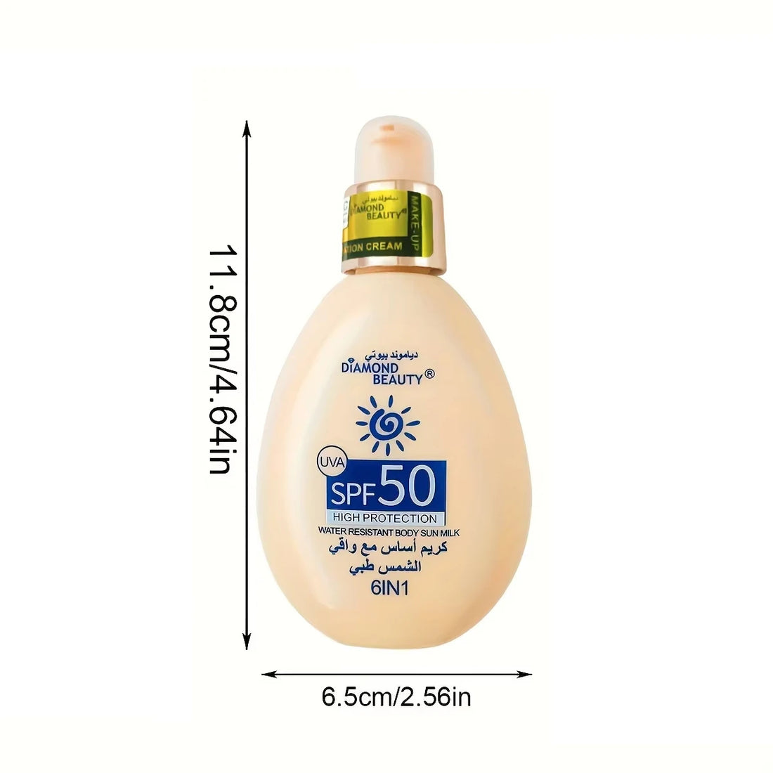 SPF50 Whitening Sunscreen Cream – Face & Body UV Protection