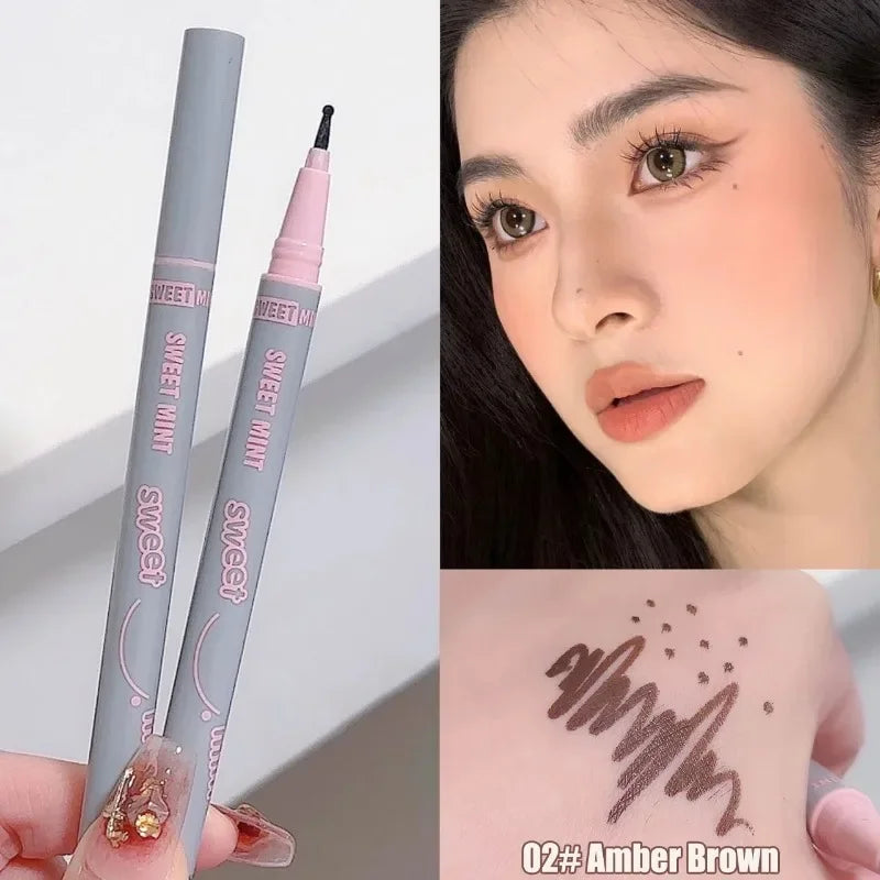 Freckles Pen Waterproof Natural Simulation Fake Spot Moles Cosmetic Tool Durable Dot Spot Pen Embellishment Makeup Face Eyeliner