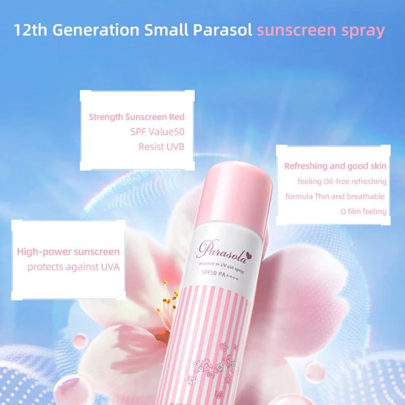 Naris Pink Sunscreen Spray – Face & Body UV Protection
