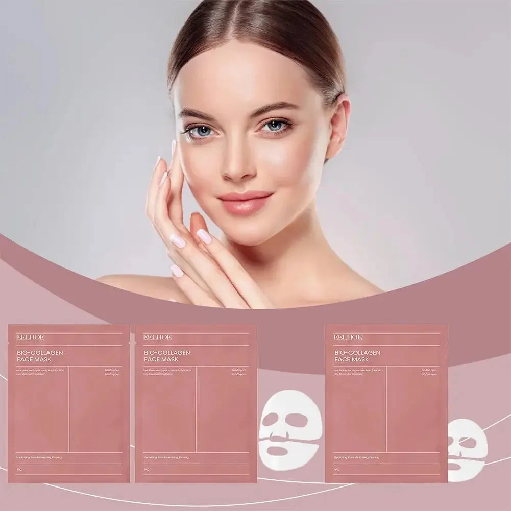 Bio Collagen Hydrating Face Mask – Pore Minimizing & Brightening
