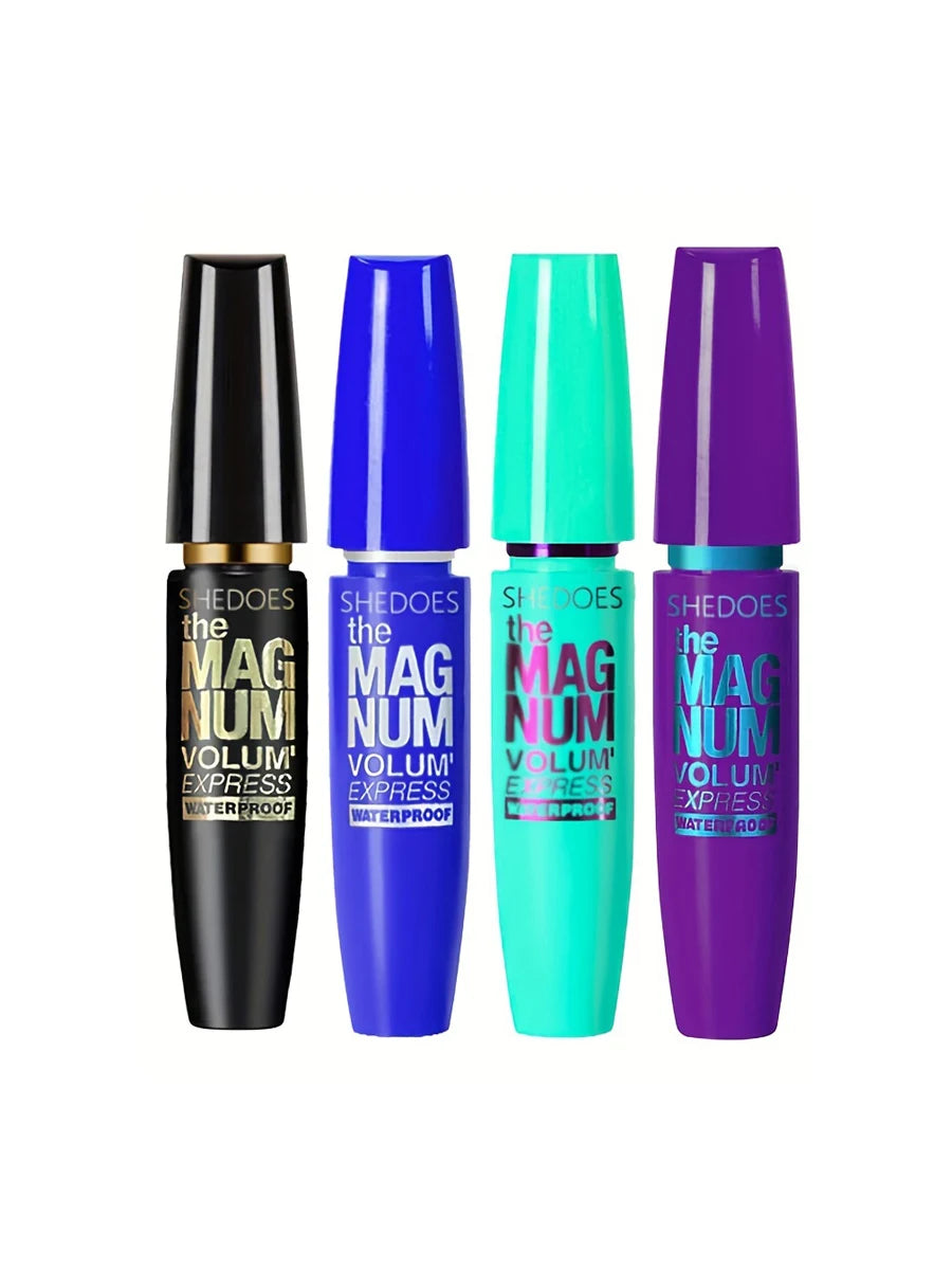 4D Black Mascara – Thickening, Lengthening & Waterproof Fiber Formula