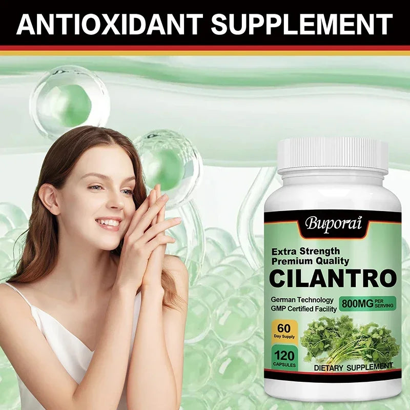 Cilantro Detox Supplement – Antioxidant-Rich Cleanser