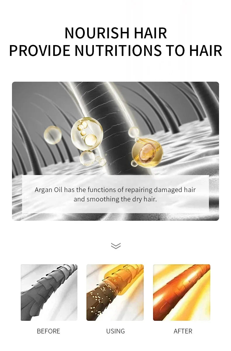 Argan Essence Hair Oil – Smooth, Nourish & Repair