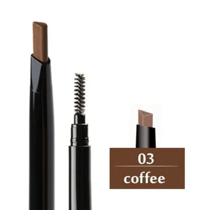 Waterproof Double-Head Micro-Fork Eyebrow Pencil – Long-Lasting Natural Finish