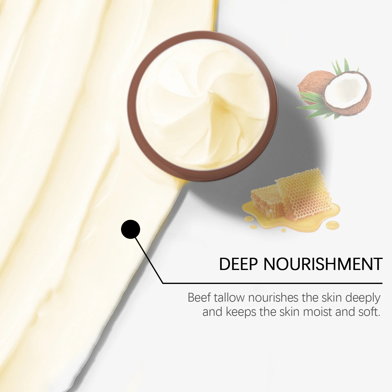 Beef Tallow Face Cream – Moisturizing & Firming