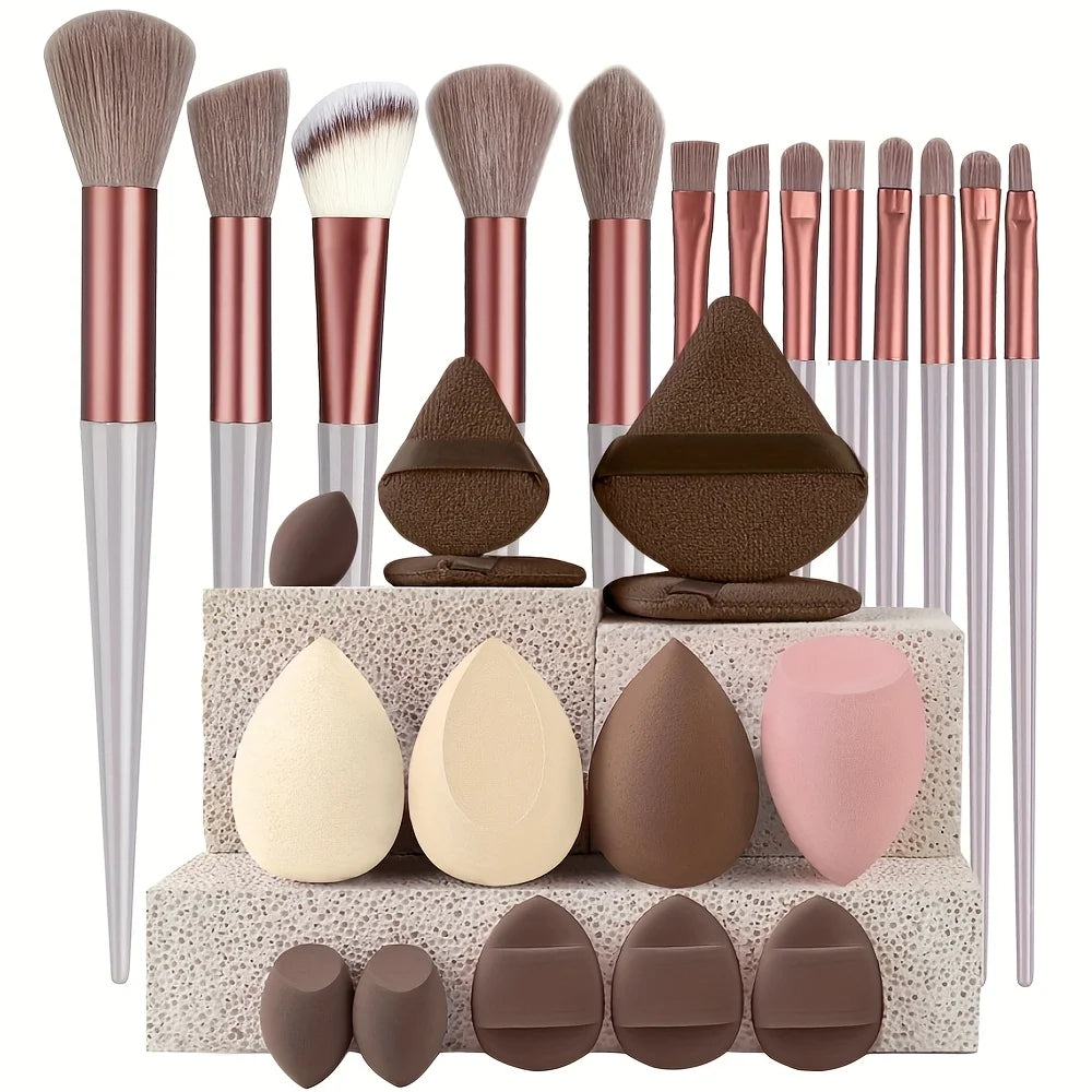 8–29Pcs Professional Makeup Brush Set for Women