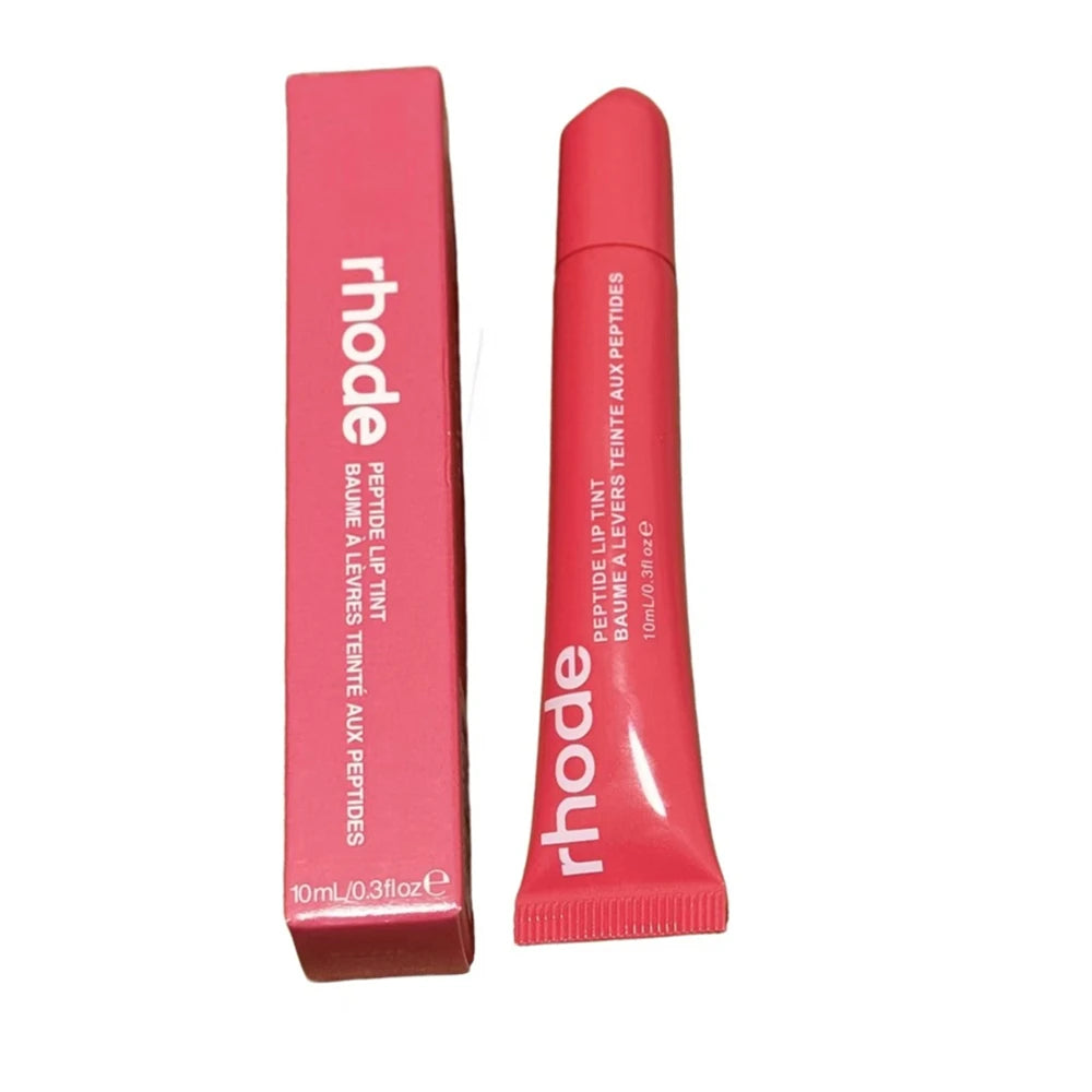 Rhode-Inspired Lipstick Phone Case Set – Moisturizing Lip Gloss in Trendy Shades