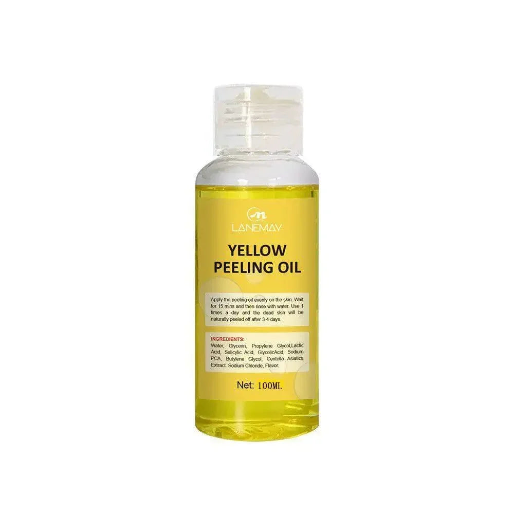 Organic Yellow Peeling Oil – Fast Whitening Exfoliant