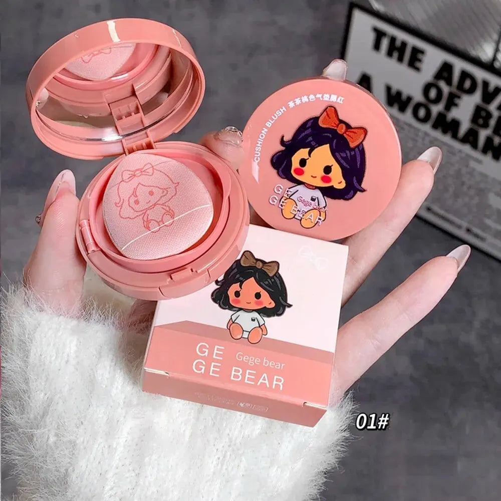 Gege Bear Cushion Blush – Long Lasting, Blendable