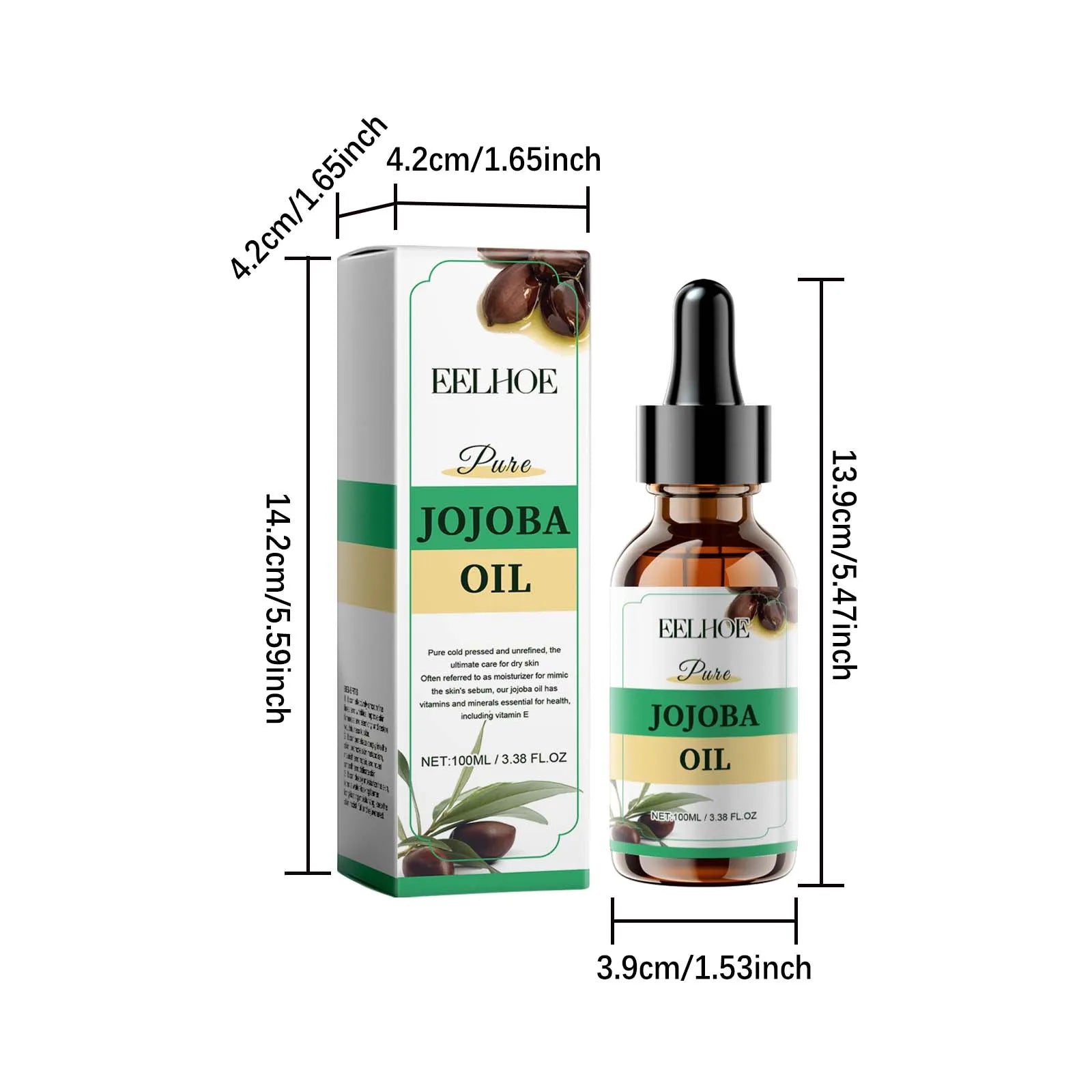 Natural Organic Jojoba Facial Oil – Moisturizing & Anti-Aging